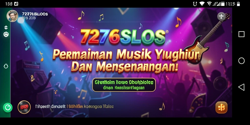 Screenshot 7276SLOTS menampilkan gameplay yang dinamis dan berwarna.