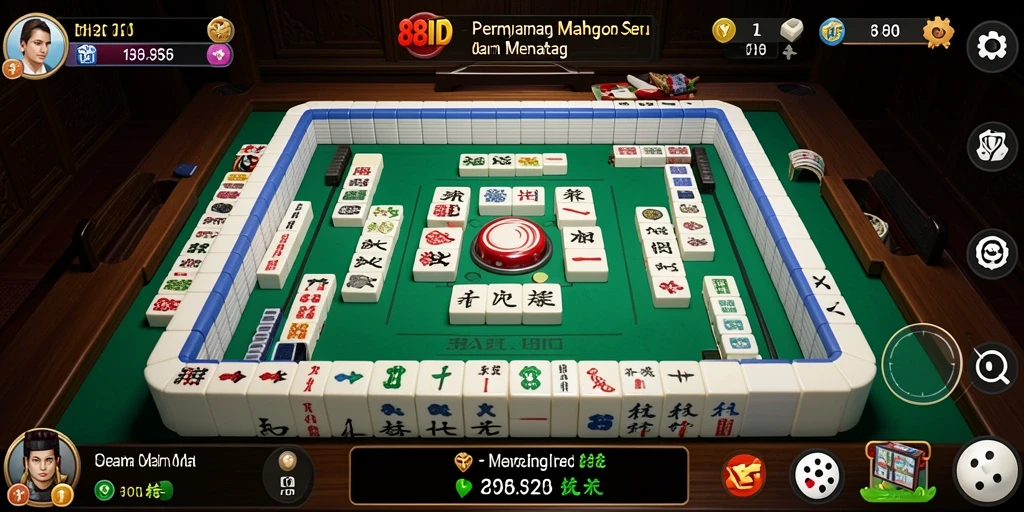 Gameplay seru Mahjong di 88ID dengan grafis menarik.