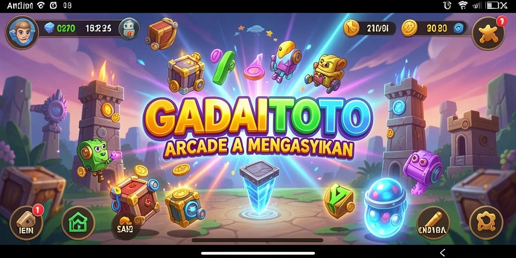 Tampilan utama gameplay GADAITOTO yang menarik dan menyenangkan.