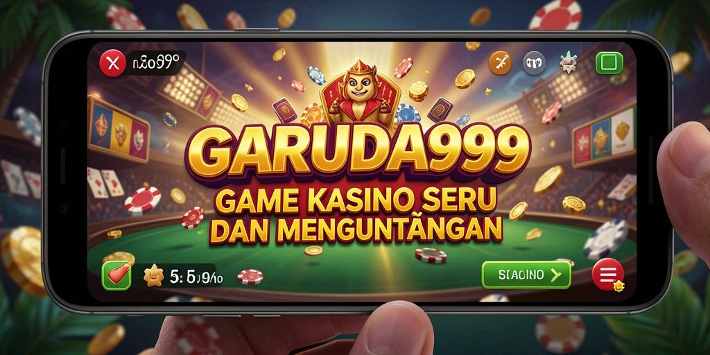 Screenshot GARUDA999 menunjukkan gameplay yang menegangkan dan grafis menarik.
