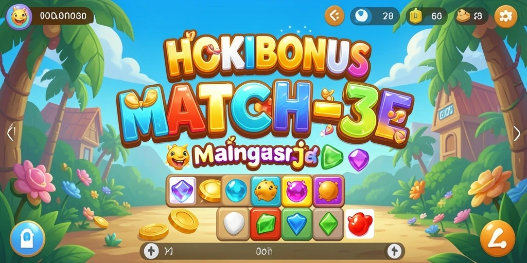 Tampilan gameplay HOKIBONUS yang menarik dan penuh warna.