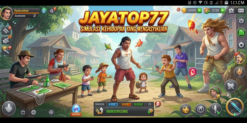 Tampilan gameplay JAYATOP77 dengan visual yang memukau.