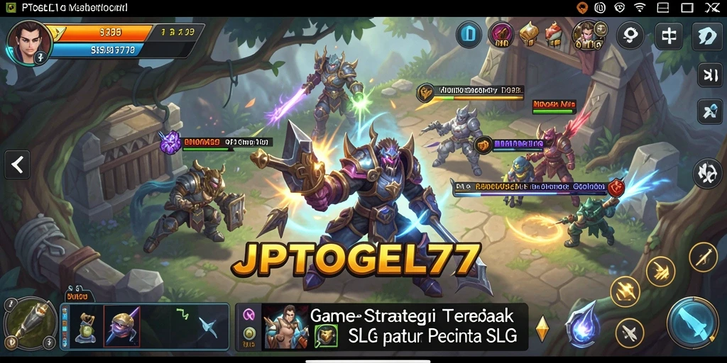 Tampilan gameplay JPTOGEL77 yang menegangkan dan strategis.