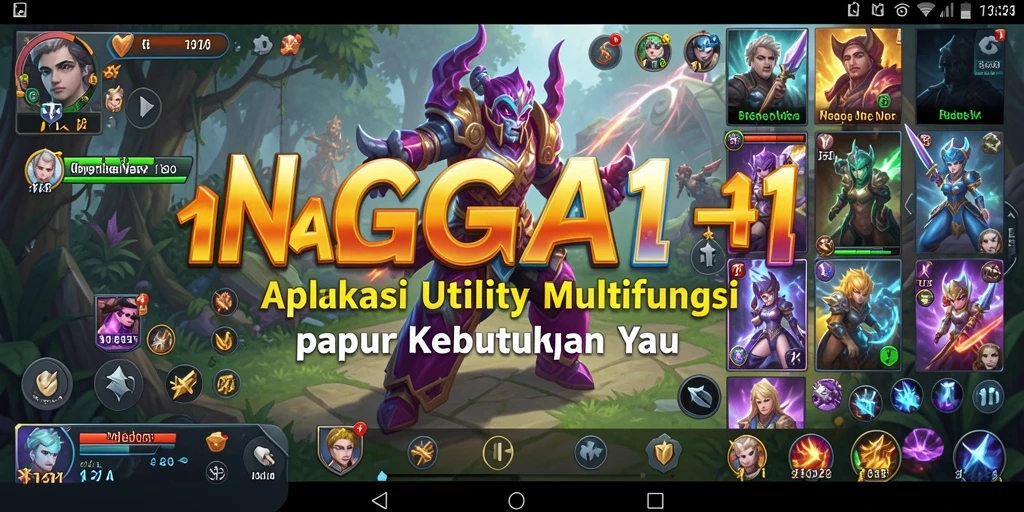 Tampilan antarmuka NAGA11 yang menarik dan fungsional.