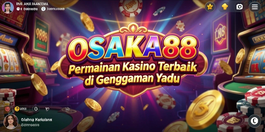 Tampilan gameplay OSAKA88 yang mendebarkan di kasino virtual.