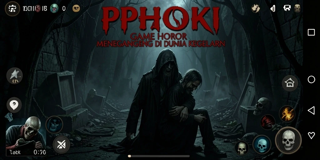 Tampilkan gameplay menegangkan dari PPHOKI di dunia horor.